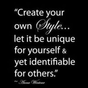 Create your own style